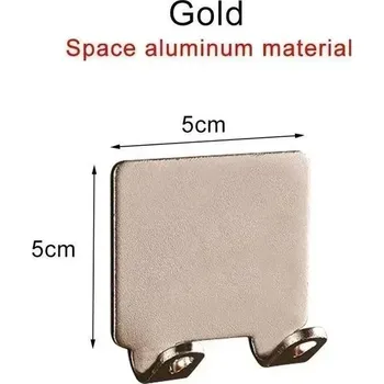 Držák na holicí strojek bez vrtání | Koupelnový doplněk - Zlato