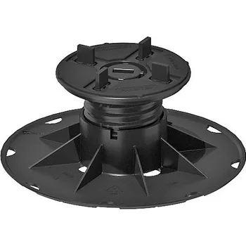 Výškově stavitelná podložka BASIC NERO se samovyrovnávací hlavou, 60-86 mm, BN3