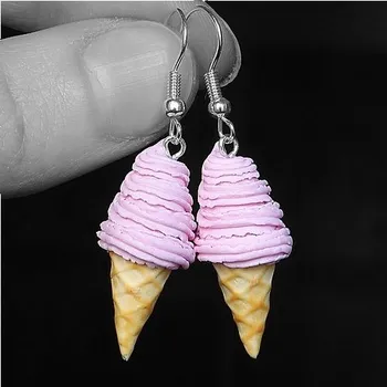 Náušnice CircusMind Sladké náušnice Fimo - zmrzliny S1876