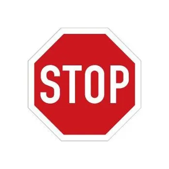 Dopravní značka PROFIBA Značka "Stůj, dej přednost v jízdě!"