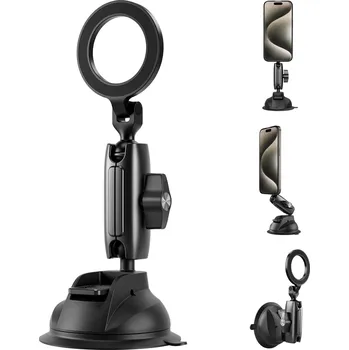 Telesin Magsafe držák telefonu na přísavce s magickou rukou, na okno, do auta apod.