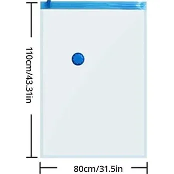 Úložný box Vakuový pytel s ochranou proti vlhkosti | úložný vak, kompresní vak - 80x110 1ks