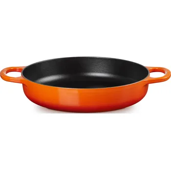 Pánev Le Creuset, Litinová pánev Signature 28 cm ohnivě oranžová - Formadore