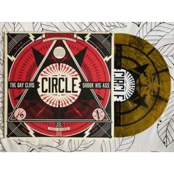 Zahraniční hudba LP Circle: The Day Elvis Shook His Ass CLR 2023 Coloured Transparent Yellow With Black Splatter Vinyl