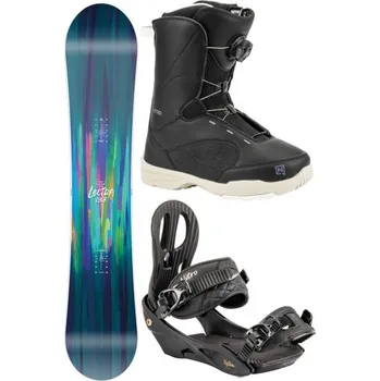 Snowboard Dámský snowboard komplet Nitro Lectra brush