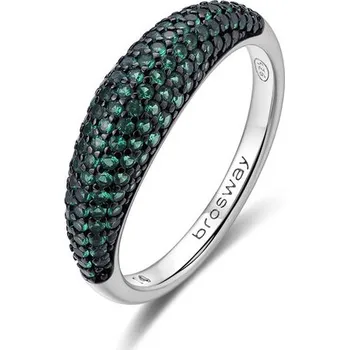 Prsten Prsten Brosway Fancy Life Green FLG125 Velikost 54