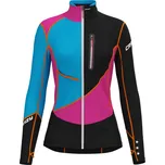 Crazy mikina Oxygen - dámská - černá/modrá/růžová Velikost: M