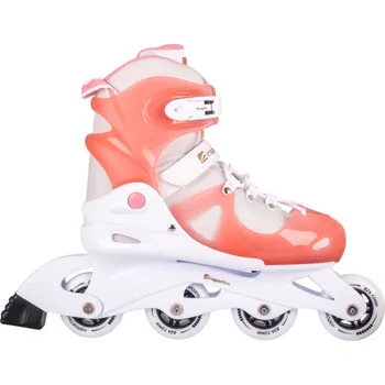 Kolečkové brusle inSPORTline Nastavitelné kolečkové brusle Aprikota M (34-37)