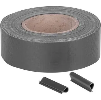 Příslušenství pro plot Páska Strend Pro EUROSTANDARD LIGHT, 47,5 mm, L-35 m, tieniaca, antracit, krycia, na plotové panely, s 20 klipsami, 450g/m2, PVC, RAL7016