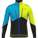 Crazy mikina Neutron - pánská - černá/modrá/žlutá Velikost: XL