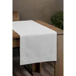 ArtFir Běhoun BIANCA 2 | bílá 40 x 180 cm