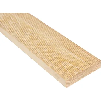 Terasové prkno Real DECK Terasové prkno Modřín slezský jemná drážka 28×140×3000 mm