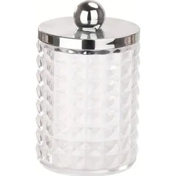 Úložný box Úložný box na vatové tampony a tyčinky | Koupelnový organizér - Diamantový styl 1ks