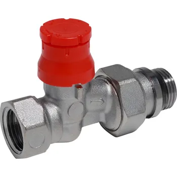 Ventil GIACOMINI R402PTG Termostatický ventil, dvouregulační, přímý, s víčkem, gumové těsnění, gumové těsnění 3/4" (R402PX234)