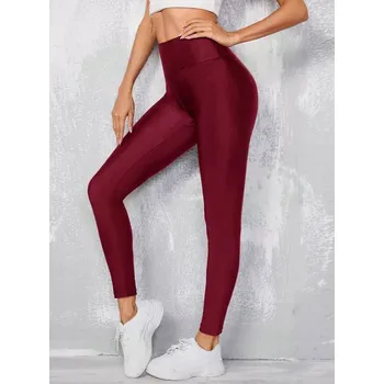 Dámské legíny Dámské legíny Barva: Vínová, Velikostní tabulka: XL