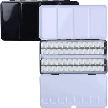 Paleta na barvy Akvarelová kazeta kovová 48ks (Akvarelová kazeta kovová 48ks)