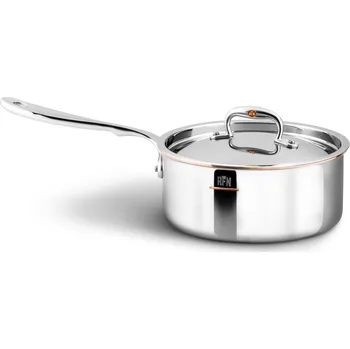 Hrnec Rendlík CON CUORE 20 cm, stříbrná, měď, Ruffoni