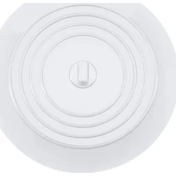 Koupelnová předložka Silikonová odtoková zátka do koupelny | Koupelnové potřeby - Bílý