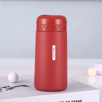 Termoska Termoska nerezová mini | termoska, cestovní hrnek | 150ml - Červené