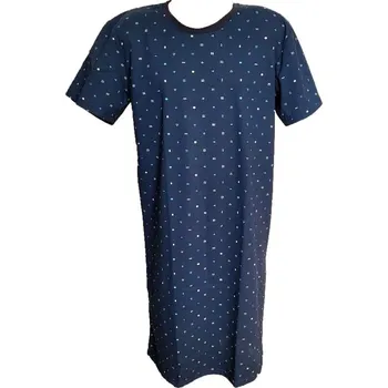 Pánská noční košile Pánská noční košile Betty mode tmavě modrá vzor