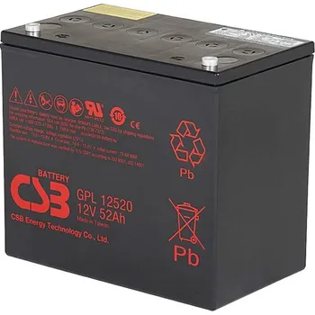 Trakční baterie CSB 12V 52Ah GPL12520