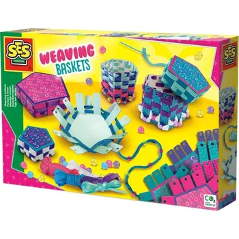 kreativní sada SES Creative Výroba proplétaných krabiček kreativní set v krabici