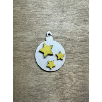 Vánoce DCH Vánoční ozdoba barevné hvězdičky Číslo: 3