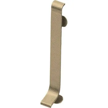 soklová lišta NOVÁK Spojka pro lištu 60mm PVC ABS champagne, 2ks AASE 60-C-SP/ABS