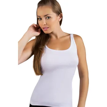 Dámské oblečení Dámské tílko Emili Mania bílá XL