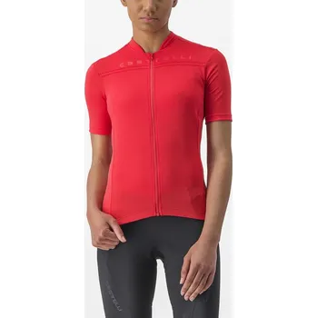 cyklistický dres Castelli Anima 4 Jersey W XL červená - 10 % pro přihlášené BFEXTRA10
