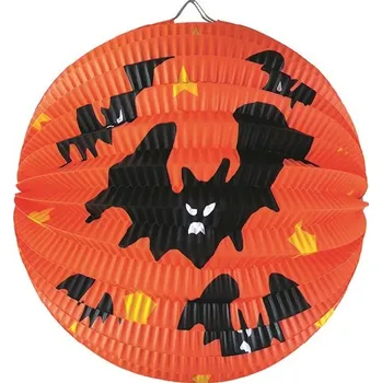 Party dekorace Lampion netopýři 25 cm