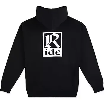 Pánská mikina mikina RIDE Old English BLACK velikost oblečení L