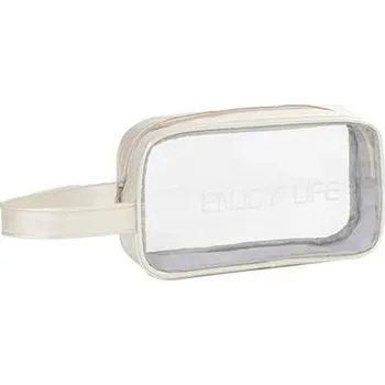 Pvc průhledná fitness taška velká | sportovní taška - Khaki S