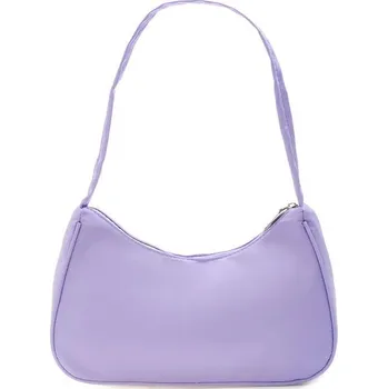 Nylonová dámská kabelka - Fialová
