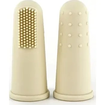 Zubní kartáček Dětský silikonový zubní kartáček s masáží dásní | Čistící kartáček pro děti a mazlíčky - T5