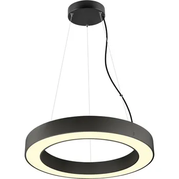BIG WHITE (SLV) MEDO RING 60 závěsné svítidlo, délka závěsu 300 cm, 3000/4000K, 110°, DALI, černá barva. 1008591