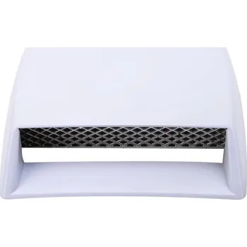 Kapota Nasávací kryt ventilace kapoty auta | část krytu kapoty, autopříslušenství - Bílý