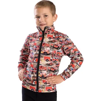 Chlapecká mikina Chlapecká mikina Betty mode hasiči červená