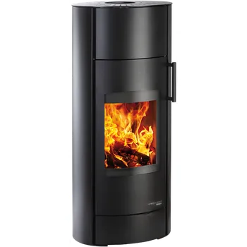 Krbová kamna Haas+Sohn Krbová kamna EMBER, černá aspero