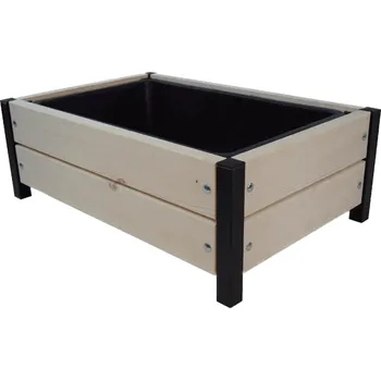 Vyvýšený záhon PROFIBA Dřevěný květináč s vnitřní nádobou