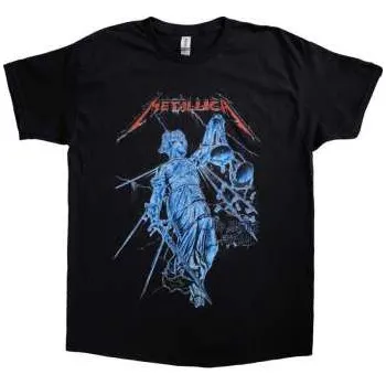 Merch Metallica: Metallica Unisex T-shirt: Blue Justice (x-large) XL