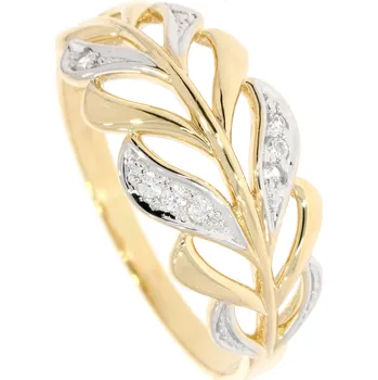 Prsten Zlatnictví Helios Dámský zlatý prsten B-52642