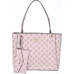 Dámská kabelka BERTOO Federica pink logo
