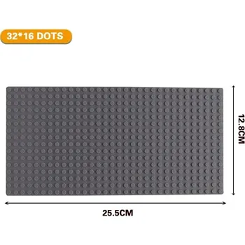 ostatní stavebnice Základní deska pro stavební kostky – kreativní hračka pro děti | styl lego - 16