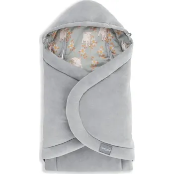 Zavinovačka SLEEPEE Zavinovačka/Fusak/Deka do autosedačky Vintage Animals Sky Blue