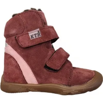 Dívčí zimní obuv ZIMNÍ NEPROMOKAVÉ BOTY KTR DUDU RUBY s membránou-dívčí Velikost: 22