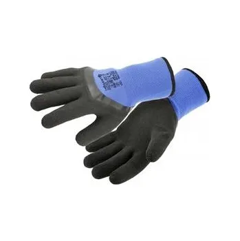 Pracovní rukavice HOEGERT ZICHER ochranné rukavice potažené latexem izolované modrá 9
