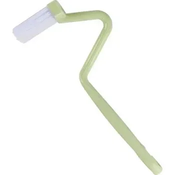 WC štětka Toaletní kartáč pro hloubkové čištění | Kartáč se speciální hlavicí - Zelená