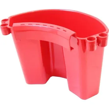 Organizér na detailing auta s rychlým úložištěm | závěsný kyblík na mytí auta - Červené