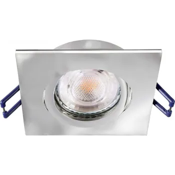 Bodové svítidlo Deko-Light zapuštěné bodové svítidlo - Samsola, hranaté, leštěná, stříbrná 110047